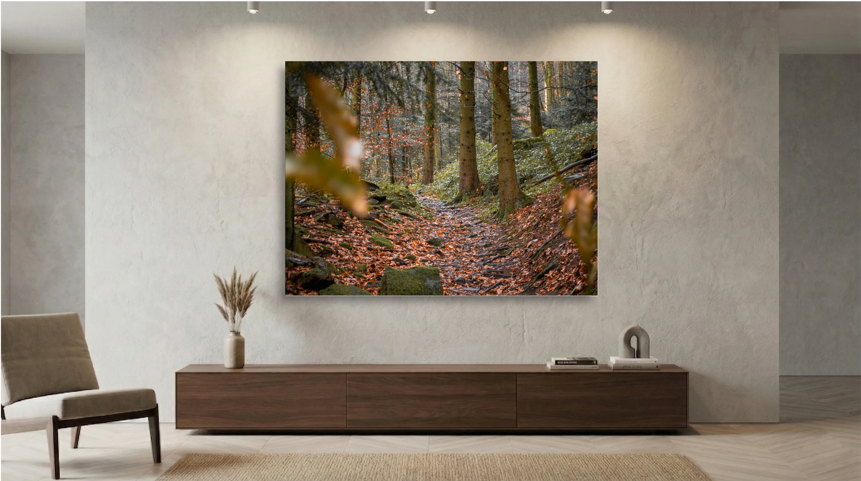 Autumn Path – Quiet Steps Through the Woods