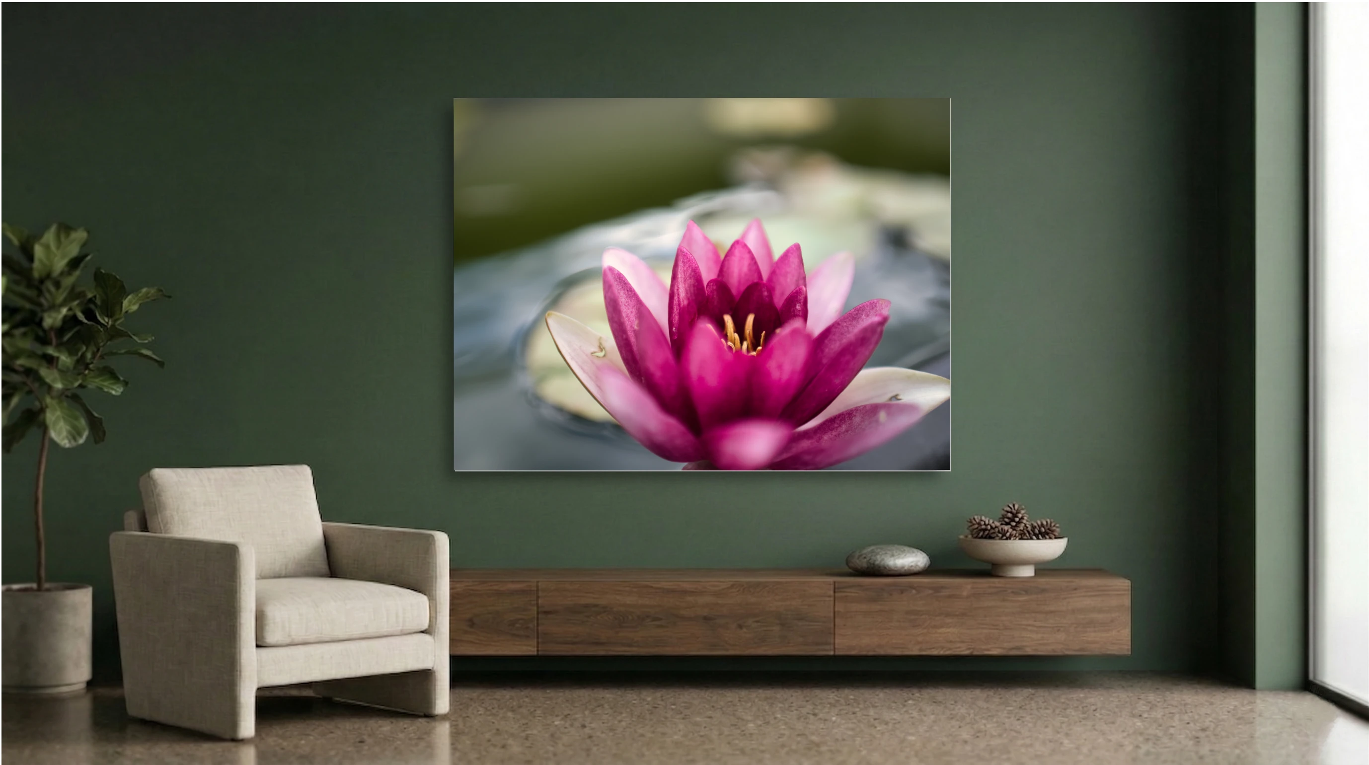 Water Lily Grace – Stillness in Bloom