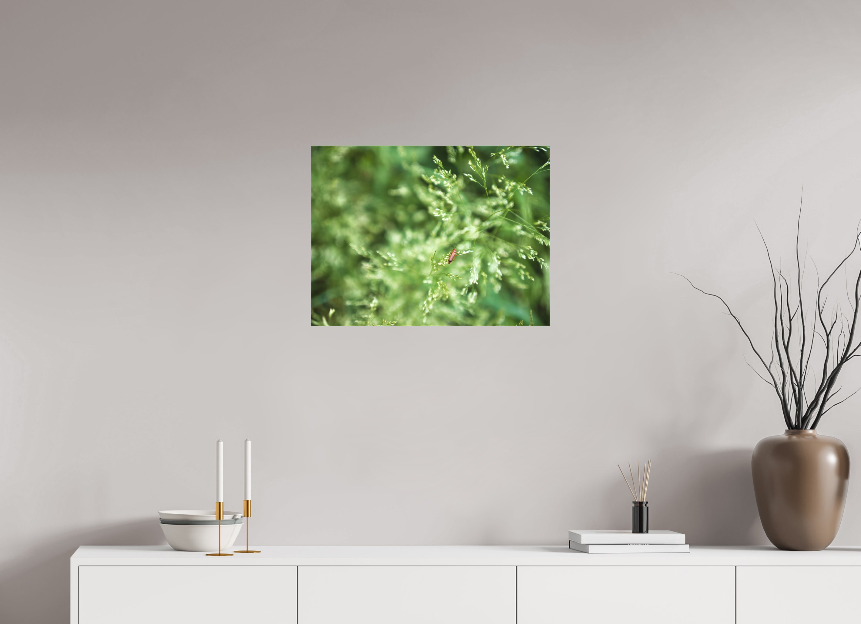 60 x 45 cm, Canvas Grassland Guardian – A Moment in Stillness