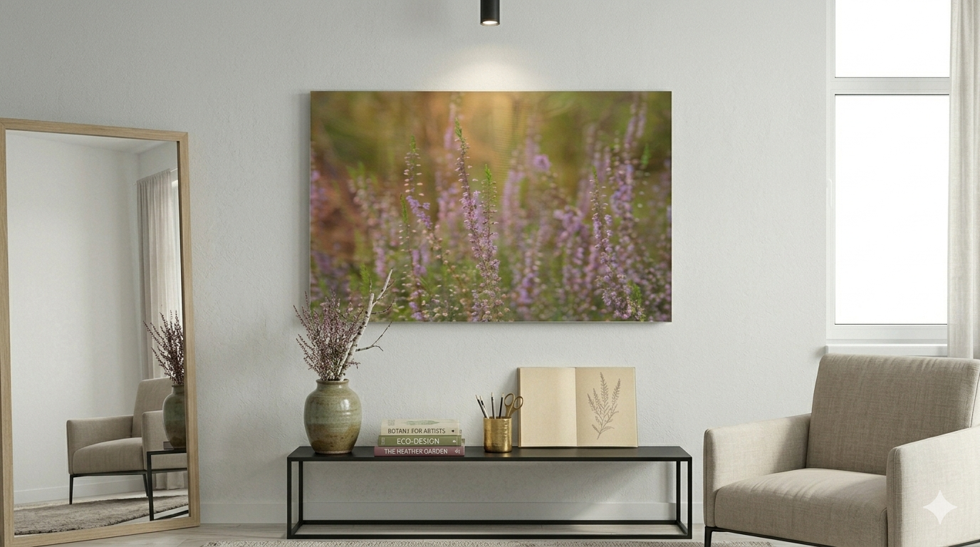 Heather Glow – Softness Across the Moor